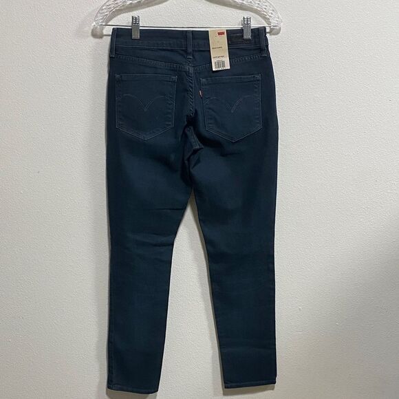 Levi’s 529 Bold Curve Mid-Rise Skinny Jeans Dark Wash – Size 14 / W29 - Picture 4 of 11